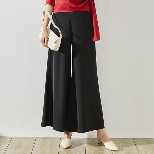 （清仓不退换）25春夏新西裤垂感气质显瘦高腰大喇叭长裤百搭修身阔腿女裤12385 商品图2