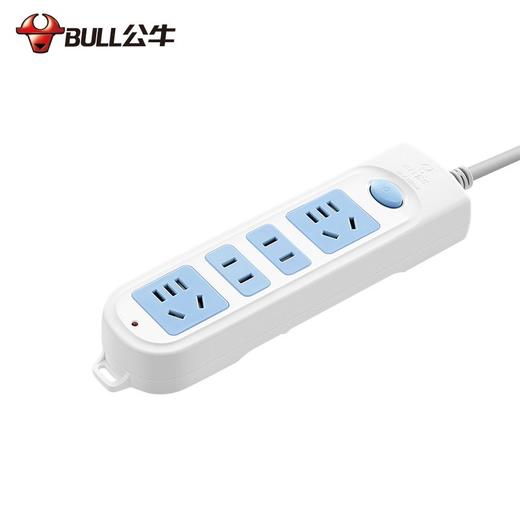 公牛（BULL） 新国标插座/插线板/插排/排插/接线板/拖线板 GN-607  4位总控全长3米 商品图3