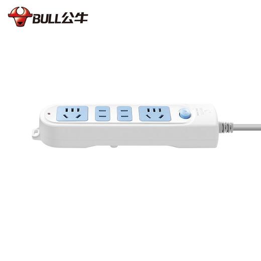 公牛（BULL） 新国标插座/插线板/插排/排插/接线板/拖线板 GN-607  4位总控全长3米 商品图1