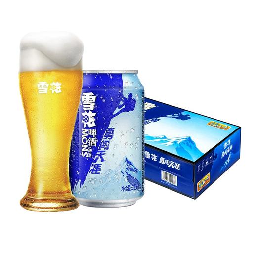 雪花啤酒（Snowbeer）8度 勇闯天涯 330ml*24听 整箱装 商品图3