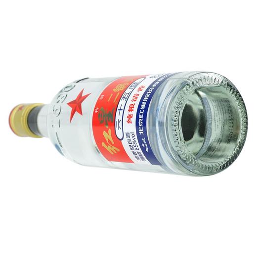 红星 白酒 特制白标 二锅头 清香型 65度 500ml*12瓶 整箱装（新老包装随机发货）高度白酒 高度酒 商品图5