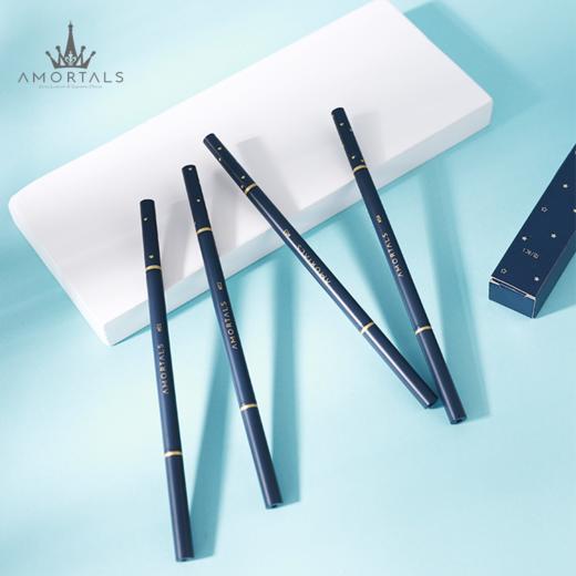 【买2包邮】韩国尔木萄眉笔超细头极细卡其色细芯三合一自然灰持久防水不脱色 商品图7