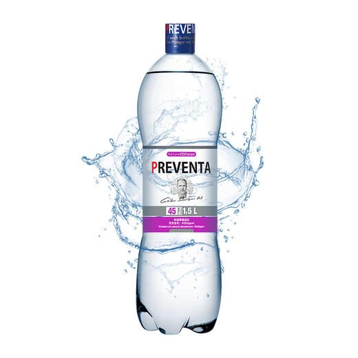 PREVENTA低氘水 45PPM  1.5L*6瓶/箱 商品图0