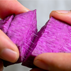 赣南紫山药 |   山人优选，蔬菜中的紫人参， 粉糯爽滑，口感细腻，富含花青素及20多种营养素