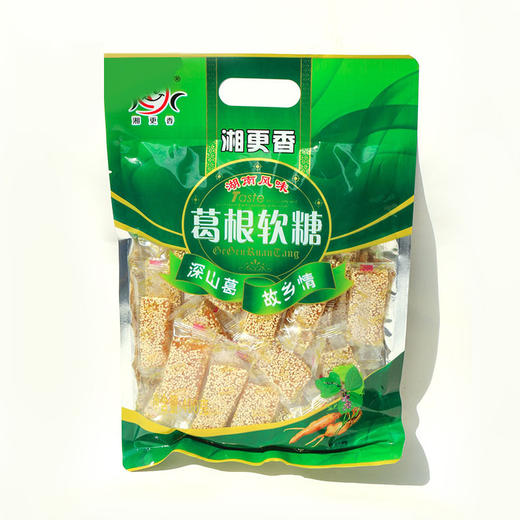 【188元任选10件】湘更香葛根软糖400g/袋 芝麻原香 甜而不腻 商品图3