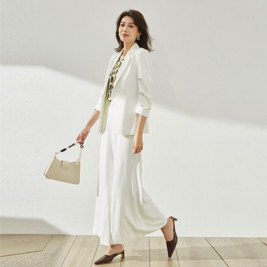 （清仓不退换）25春夏新西裤垂感气质显瘦高腰大喇叭长裤百搭修身阔腿女裤12385 商品图3