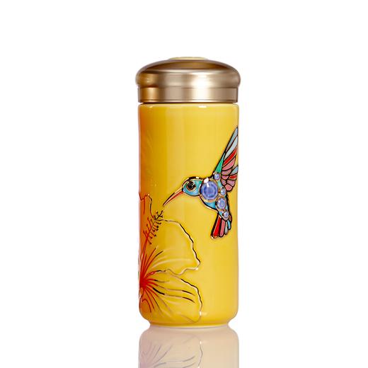 蜂鸟随身杯 双层330ml 杯盖可刻字 商品图1