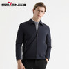 柒牌男装棉服男士保暖商务翻领夹克微弹抗皱时尚青年加棉茄克衫	119E71010 商品缩略图0