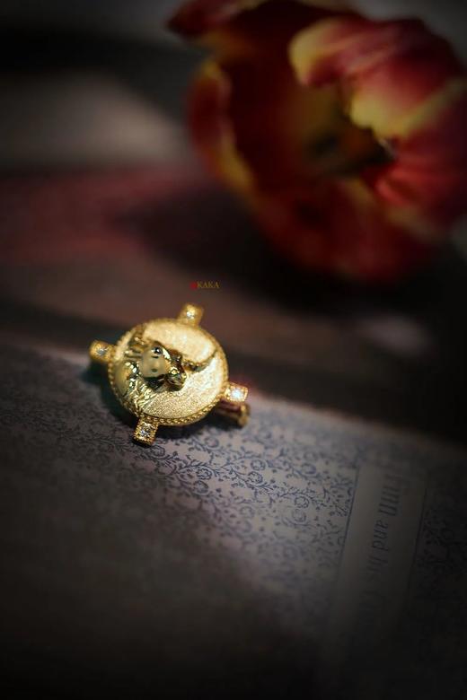 2021牛转乾坤|牛生肖徽章胸针挂坠两用（现货1只） 商品图1