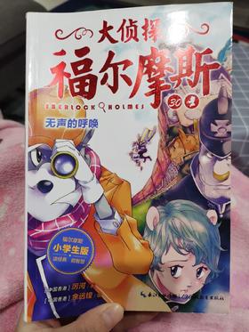 《大侦探福尔摩斯》：感觉这套书也可以作为幼小衔接的桥梁书