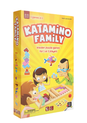 【英文游戏】卡塔米诺 百变方块 Katamino Family