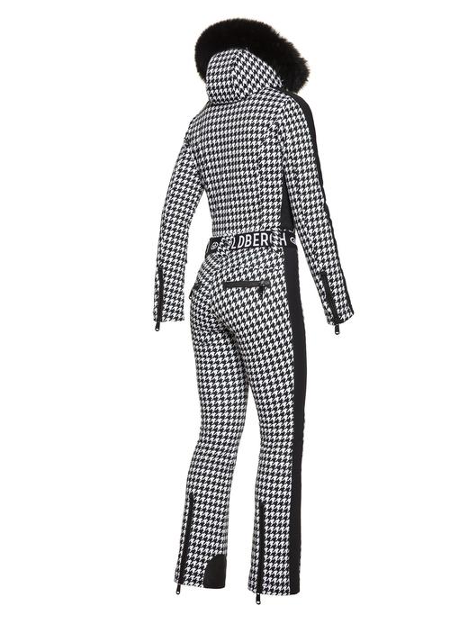 Goldbergh - France Ski Suit Real Fox Fur - White/Black - 戈德堡 - 连体滑雪服 - 白色 商品图1