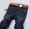 【服饰鞋包】黑色弹力牛仔裤男直筒修身青年男装牛仔裤 商品缩略图1