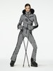 Goldbergh - France Ski Suit Real Fox Fur - White/Black - 戈德堡 - 连体滑雪服 - 白色 商品缩略图0