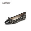 westory乐福鞋女2021新款春季英伦风真皮一脚蹬豆豆鞋W21AE52222 商品缩略图3