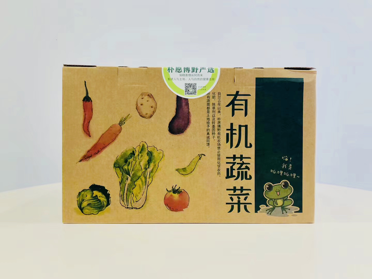 朴愿有机农场  甄选有机蔬菜礼盒  6品种送礼精品