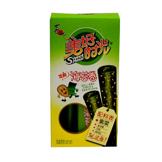喜之郎美好时光芝麻海苔卷27g 商品图0
