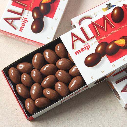 日本本土人气零食 meiji 明治扁桃仁巧克力 88g（004532） 商品图0