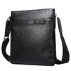 稻草人MEXICAN男士头层牛皮包包 时尚商务男包竖款单肩包男士斜挎包MJX50434M-03930黑色 商品缩略图0