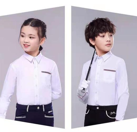 horseleader四季款儿童马术白衬衫-CH-160601 商品图0