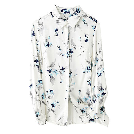 上海旗袍厂ASE-3508时尚气质真丝衬衫 商品图4