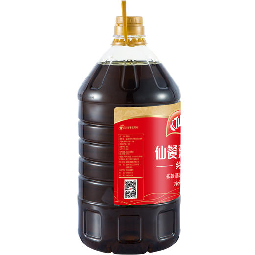 仙餐 纯正菜籽油5L 四川风味 非转基因 物理压榨 食用油 商品图3