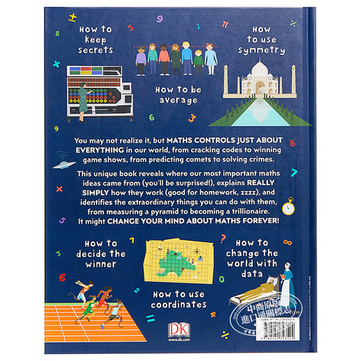 【中商原版】DK：What's the Point of Maths DK关于数学的学问 儿童教材家庭教辅数学学习 英文原版 7-12岁 商品图1