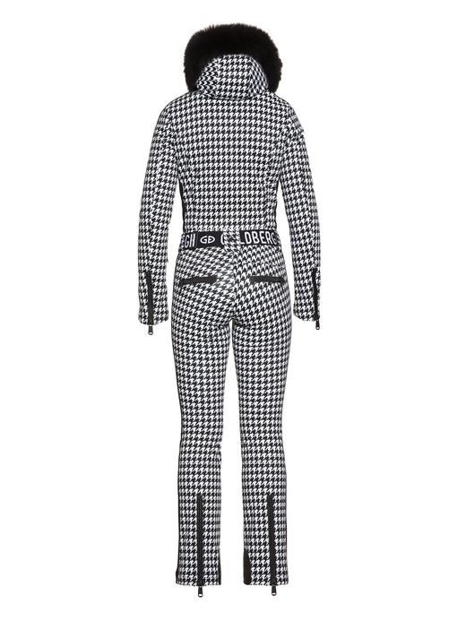 Goldbergh - France Ski Suit Real Fox Fur - White/Black - 戈德堡 - 连体滑雪服 - 白色 商品图2