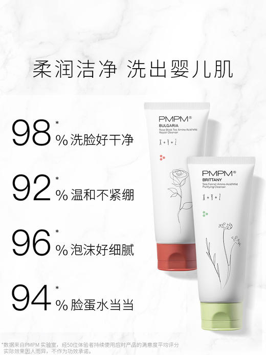 【新】PMPM玫瑰修护洁面乳100g买1送1 商品图4