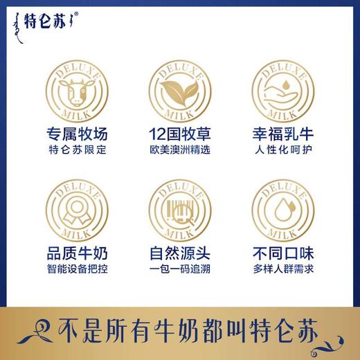 特仑苏M-PLUS高蛋白牛奶全脂调制乳利乐梦幻盖250ml×10包 商品图2
