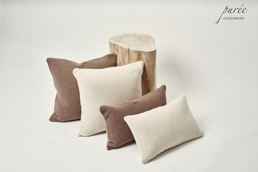 #2022 「LEAN ON IT II PILLOW CASE」100% CASHMERE 粗针华夫格羊绒靠枕套 商品图8