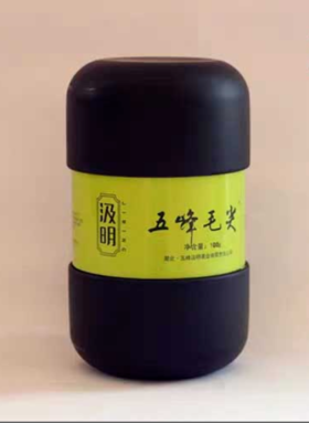 汲明牌五峰毛尖100g罐装