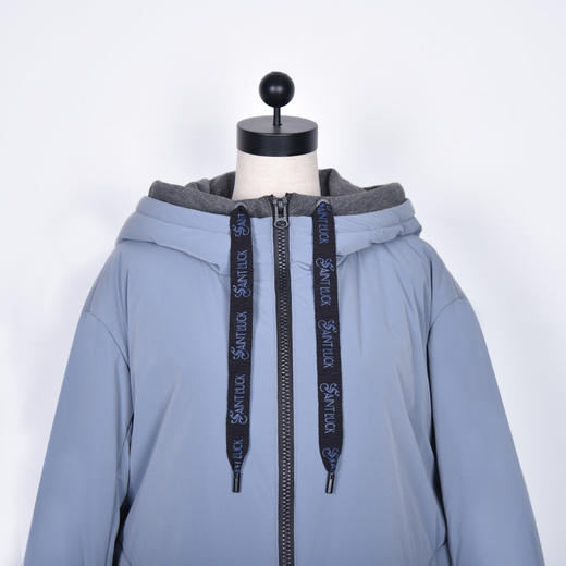 SAINT L’UCK/圣媛女装 个性休闲连帽棉服外套SA419Q30 商品图2