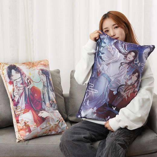 【现货包邮】超电文化 天官赐福动画 刺绣抱枕 商品图3