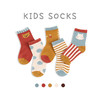 【5双装】a类儿童袜子秋冬季中筒可爱卡通插画1-12岁男孩女童新款宝宝袜子 商品缩略图8