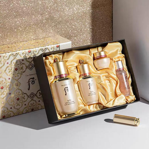 韩国 WHOO后 新款秘贴精华6件套 套盒 (精华50ml+20ml+面霜8m+水20ml+乳20ml+面霜8ml) 商品图2