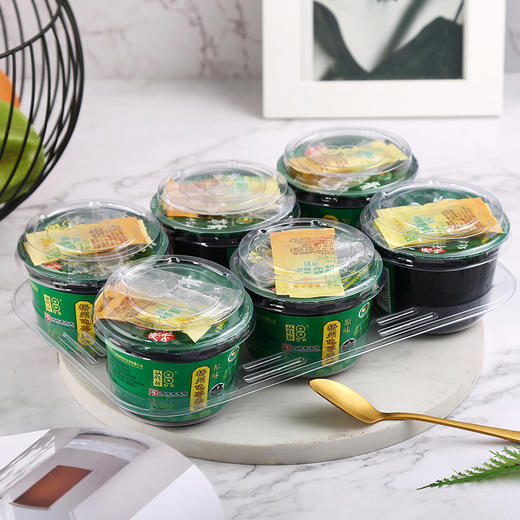 双钱牌龟苓膏 中华老字号  原味 龟苓膏 200g *6个 商品图3