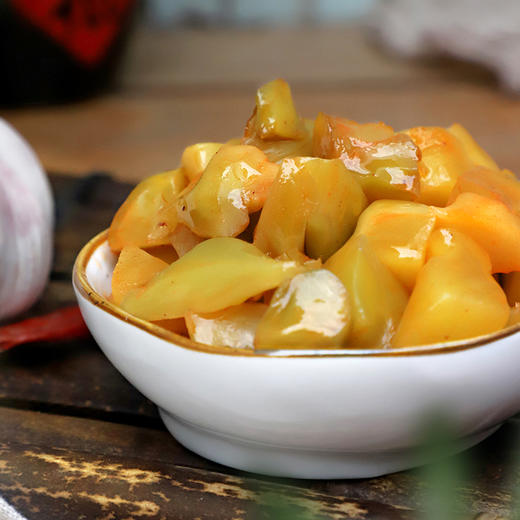 茂德公清爽榨菜芯鲜脆菜芯80g*5袋/10袋/20袋酱菜泡菜下饭菜咸菜小菜早餐配粥 商品图3