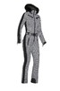 Goldbergh - France, Ladies Knitted Jumpsuit Real Fox Fur - White - 女装 - 连体滑雪服 - 白色/黑色 商品缩略图0