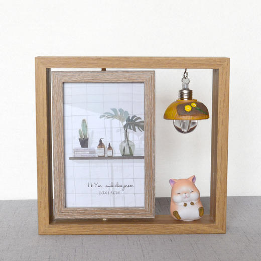 小白智慧打印 6寸小白动物摆台相框（自带彩灯） 商品图5