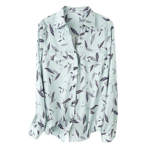 上海旗袍厂ASE-3530时尚气质真丝衬衫 商品图4