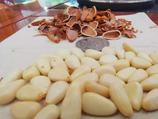 【坚果系列】东北松子、王中王大颗粒、巨无霸虎皮松子，颗粒饱满，开口率高，几乎没有空壳~3A开口松子品质也不错，主打性价比 商品图1