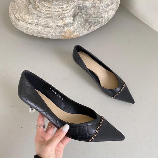 【百图lulu好物】【小羊皮水晶跟】高跟鞋 征战世界的战鞋 上班通勤鞋 商品图7