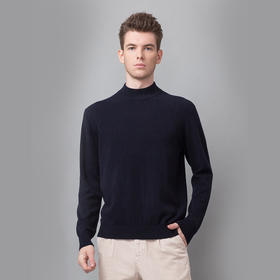 北京雪莲集团红莲牌 圆领羊绒男款针织衫  【下单4天内发货】
