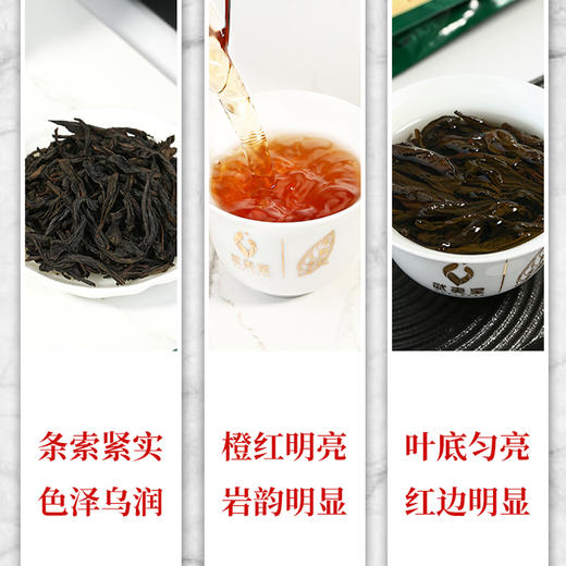 武夷星 山语 四大名枞 水金龟 武夷岩茶 96g 商品图4