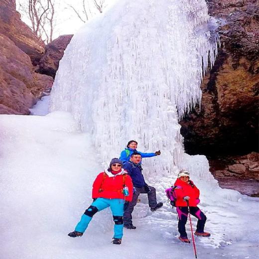 周末1天【鳌鱼沟穿越68元】踏冰而行看野冰瀑の鳌鱼沟-东湖林11公里徒步穿越 商品图2