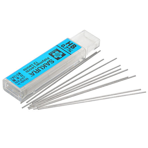 日本樱花(SAKURA)防断自动铅笔芯活动铅芯替芯 不易折断 0.7mmHB 商品图3