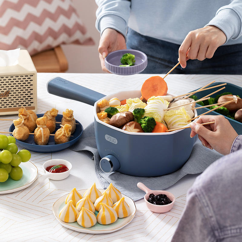 youlg阳朗八角电煮锅1.5l多功能家用小电锅煮面小型电热火锅