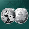 2021年熊猫150克精制银币 商品缩略图0