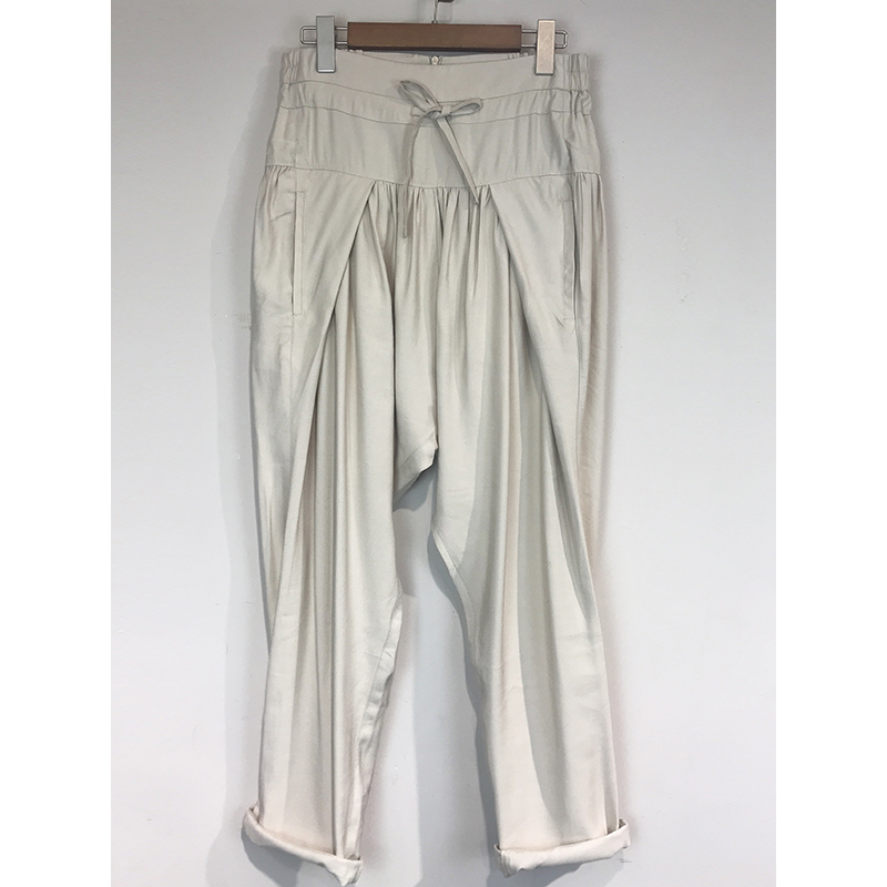 famecoco范可儿裤子宽松休闲运动阔腿裤休闲裤F171GA001